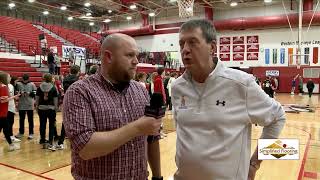 St Marys vs Wapakoneta Boys Basketball 12162022 [upl. by Gorden]