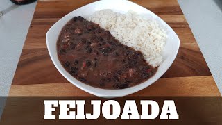 FEIJOADA BRASILEÑA Porotos Negros con Carne y Arroz Receta Brasileña  William Priets [upl. by Louie]