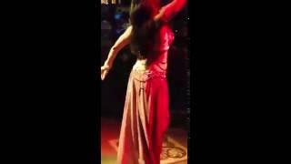 Najla Ferreira Umm Kalthoum Dancing in Mazaj Restaurant Dubai [upl. by Casanova898]