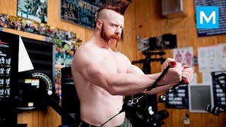 Sheamus Training for WWE wrestling  Muscle Madness [upl. by Nomi]