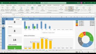 Planilha de Controle de Honorários Advocatícios em Excel [upl. by Htederem893]