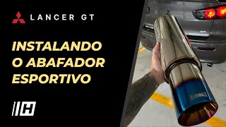 ABAFADOR BARENWALD 4 POLEGADAS  LANCER GT🔥 [upl. by Ynohtnael]