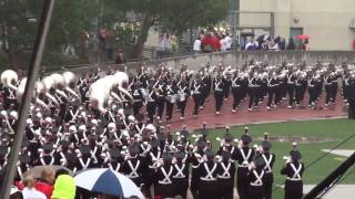 Ohio State University Marching Band  2010 Bandfest Pass amp Review [upl. by Ahsinit]