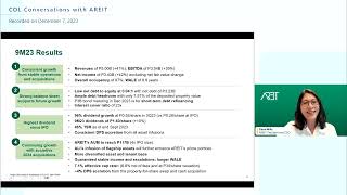 COL Conversations AREIT Special Webinar [upl. by Papert]