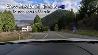 Murchison to Maruia Falls New Zealand 2024 [upl. by Tijnar]