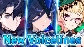 Clorinde Talks About Furina Emilie Wriothesley and MORE  Genshin Impact voice lines  ft Navia [upl. by Andrus323]