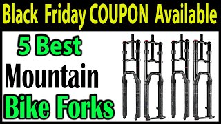 TOP 5 Best Mountain Bike Forks Review 2025 [upl. by Oly]