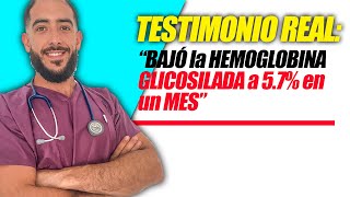 ¡Alberto BAJÓ la HEMOGLOBINA GLICOSILADA a 57 en un MES [upl. by Trahern]