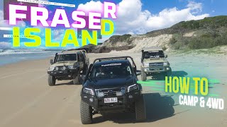 How to Camp amp 4wd Fraser Island [upl. by Nairde]