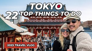 TOP 24 BEST THINGS to do in TOKYO in 2023  Japan travel guide [upl. by Yrolg]