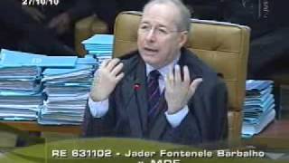 Pleno  Julgamento do recurso extraordinário de Jader Barbalho 26 [upl. by Jamnis]