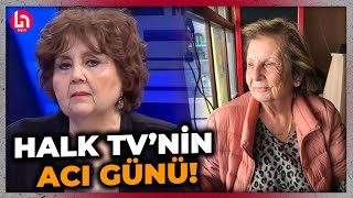 Halk TVnin acı günü Ayşenur Arslanın annesi hayatını kaybetti [upl. by Batista259]