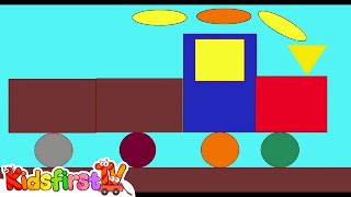 Learn colors and shapes with cars for kids [upl. by Sparrow]