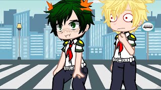 MHA Bakugou and Izuku switch places with  gachaclub [upl. by Bowyer241]