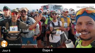 Marathon des sables legendary  38e édition 2024 مرطون الرمال الاسطوري [upl. by Enybor]