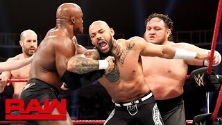 Ricochet vs Cesaro Raw Sept 30 2019 [upl. by Eihtur537]