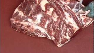 Beef Forequarter Chuck Steaks Boneless [upl. by Tillion]