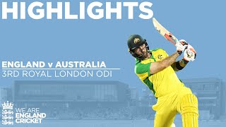 England v Australia  Highlights  Maxwell Hits Stunning Century  3rd Royal London ODI 2020 [upl. by Darbie221]