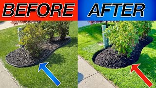 How To Make a Professional Landscaping Edge [upl. by Nolram516]