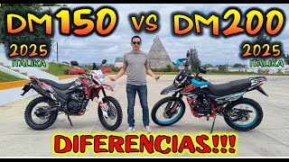 DM 150 VS DM 200 2025 DE ITALIKA LA MAS PEQUEÑA CONTRA SU SUCESORA ¿CUAL TE CONVIENE [upl. by Sweyn]