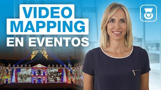 ¿Qué es el Video Mapping en Eventos con ejemplos [upl. by Borlow738]