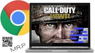 COD WW2 on Chromebook Parsec Game Streaming [upl. by Rebmak]