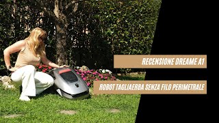 Recensione del robot tagliaerba senza filo perimetrale Dreame A1 [upl. by Tarfe]