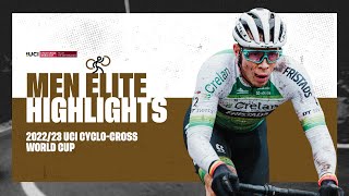 Men Elite Highlights  RD 7 Hulst NED  202223 UCI CX World Cup [upl. by Lehman]