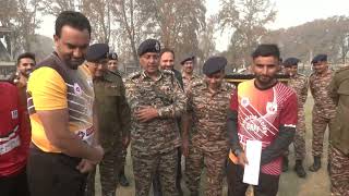 CRPF in Jammu amp Kashmir’s Srinagar organised 2nd Edition T20 CRPF Cup 2024 [upl. by Dalston]