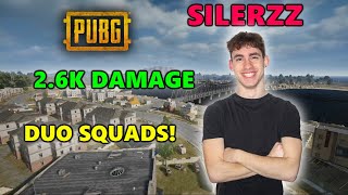 SILERZZ  26K Damage  Duo Squads  PUBG [upl. by Quinta799]