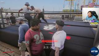 KULCHA SINGH VS DEXTER MORGAN  Boxing Match  HTRP 50  GTA 5 htrp htrplive gtarp [upl. by Israel]