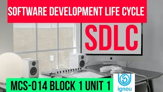 System Development Life Cycle In Hindi SDLC  sdlc  ignou bca mca  mcs014 [upl. by Lower]