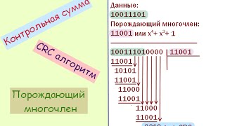 57 CRC алгоритм Урок 48 Теория [upl. by Borrell976]