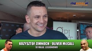 Marcin Rekowski przed walką z Elijah McCallem [upl. by Ataga]