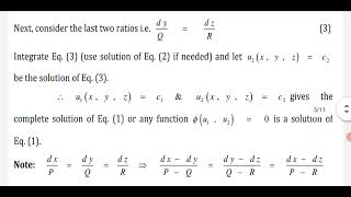 Introduction to simultaneous differential equations of first order with three variables amp solution [upl. by Ellehsyt]