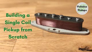 How to build a single coil pickup from scratch [upl. by O'Dell]