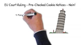 EU Court Ruling  PreChecked Cookie Notices  Nein [upl. by Jacoby]