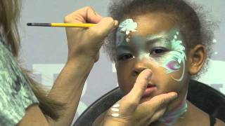 Little Fishy Face Painting Tutorial amp Design [upl. by Elleinod883]