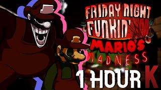 Powerdown Remastered  Friday Night Funkin FULL SONG 1 HOUR [upl. by Lolly]