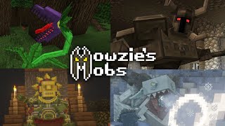 Addon Mowzies Mobs Di MCPE [upl. by Yerffoeg]