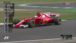 Vettel vs Verstappen  Bottas vs Vettel  2017 British Grand Prix [upl. by Enirehs]