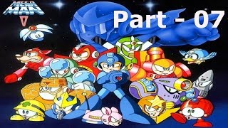 Lets Play Megaman V  Part 07 Boss Gauntlet [upl. by Weinrich]