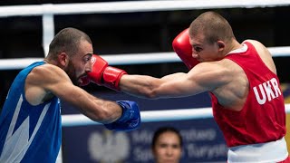 Oleksandr Khyzhniak UKR vs Georgii Kushitashvili GEO European Games 2023 80kg [upl. by Gney]