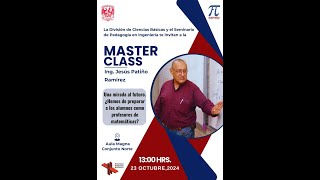 Master Class Ing Jesús Patiño Ramírez [upl. by Dihsar780]