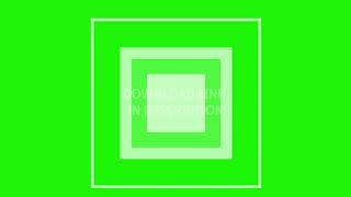 Green Screen Square Transition Pack 1  4K  After Effects [upl. by Helbonia]