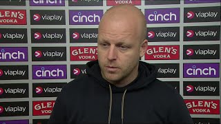 Hearts head coach Steven Naismith speaks after Viaplay Cup elimination [upl. by Nataline]