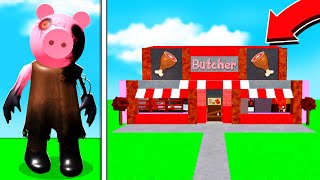 ROBLOX PIGGY DISTORTED PIGGYS BUTCHER SHOP Piggy Build Mode [upl. by Bolling]