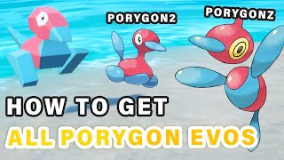 How to Evolve Porygon into Porygon2 amp PorygonZ ► Pokemon Scarlet amp Violet [upl. by Bardo285]