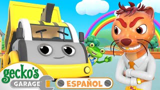 La comadreja desperdicia agua💦💦  🐸 Garaje de Gecko  Carros para niños  Vídeos educativos [upl. by Orella]