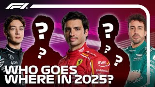 Who Goes Where In 2025 The Driver Lineup Predictions [upl. by Rici]